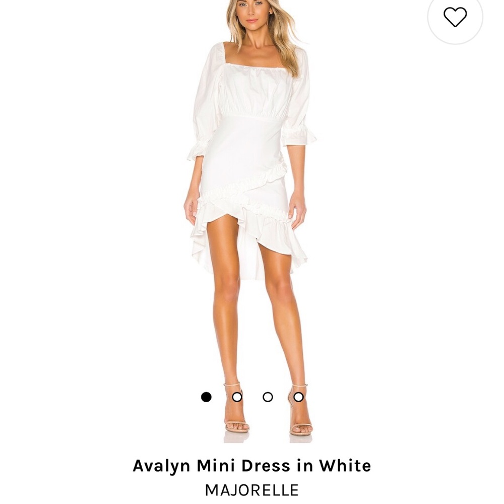 Avalyn Mini Dress in White